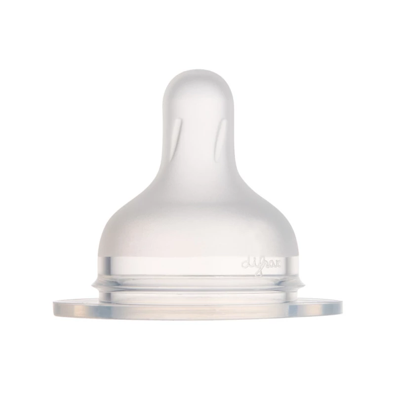 Canpol babies Szilikon etetőcumi az S-alakú cumisüvegekhez, 3hó+, 2db, lassú