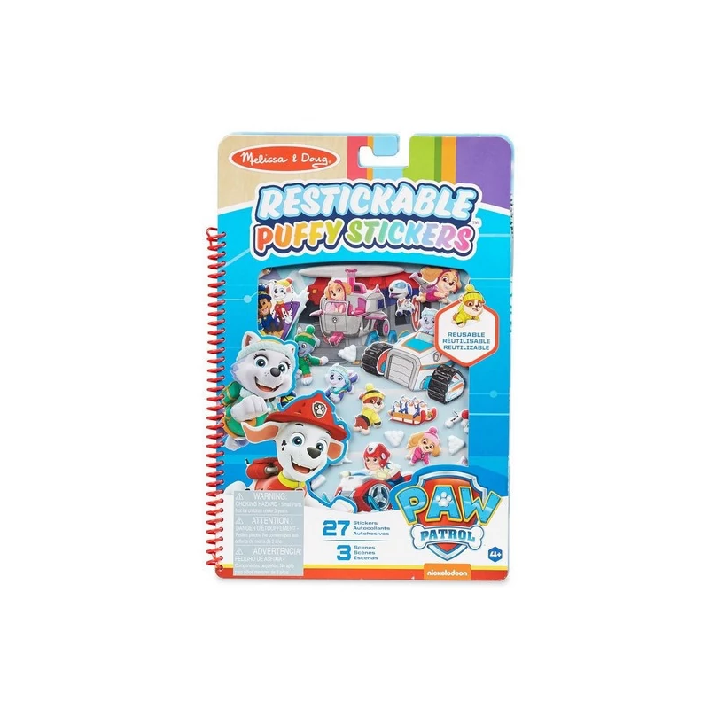 Melissa & Doug PUFI matrica füzet Mancs őrjárat Jake hegye
