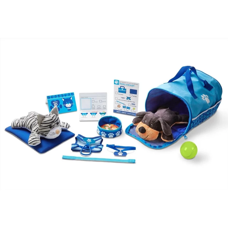 Melissa & Doug kisállat hordozó és utazó szett