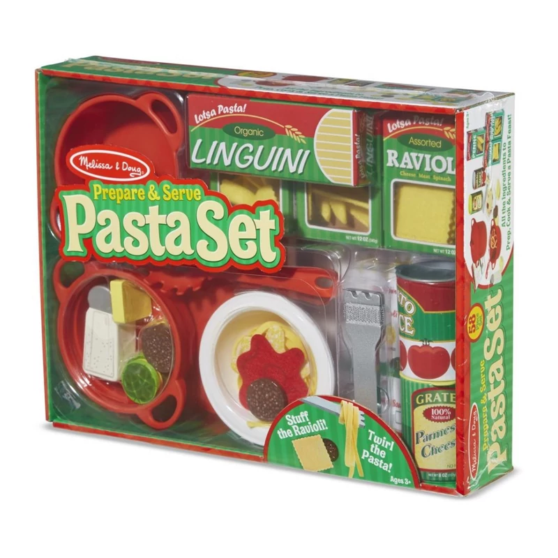 Melissa & Doug Sütés-főzés, Tésztafélék