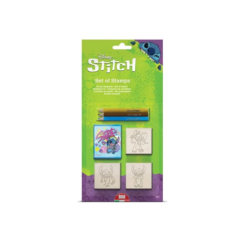 Stitch bélyegzőszett