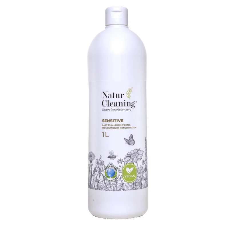 NaturCleaning Mosogatószer koncentrátum 1 liter - sensitive illat és allergénmentes