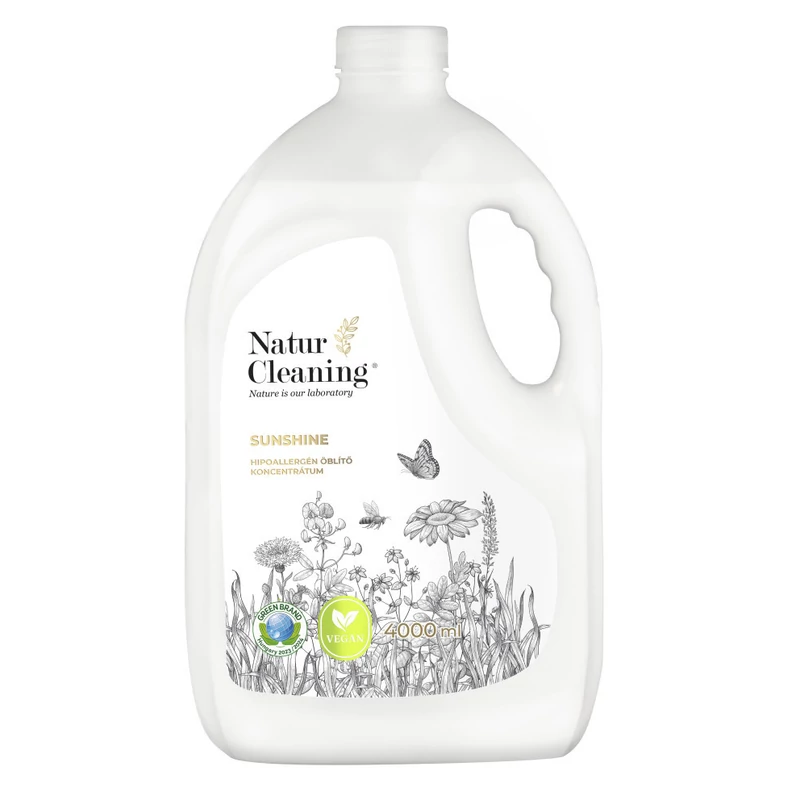 NaturCleaning Öblítő koncentrátum 4 liter - Sunshine /Napsugár/