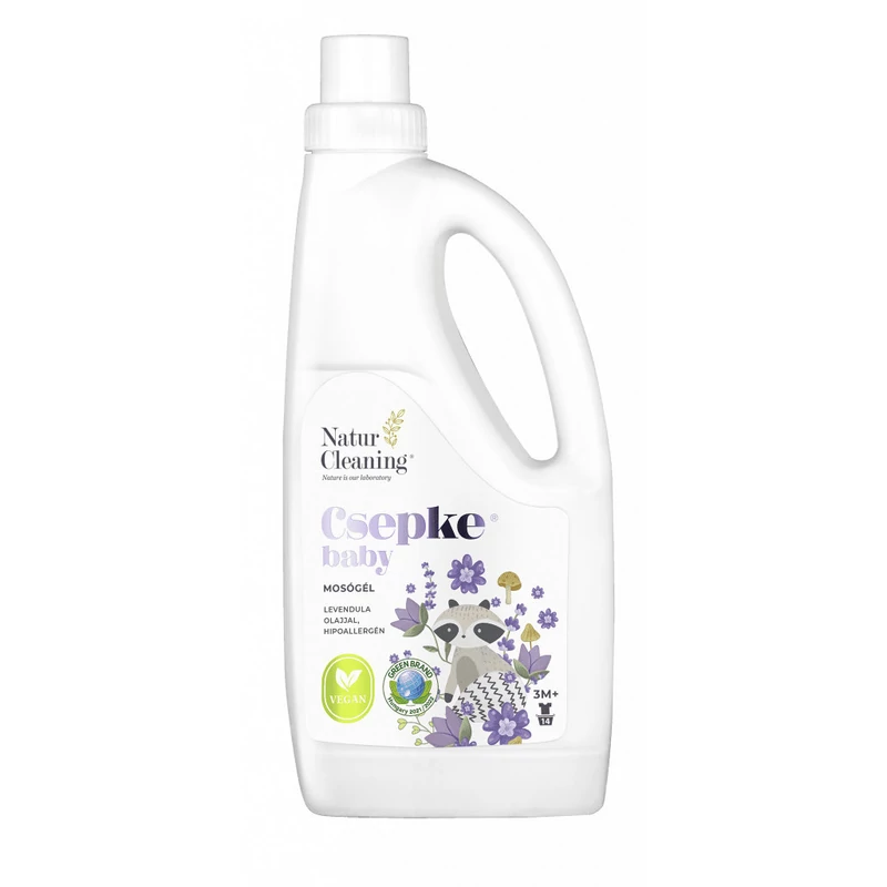 Csepke Baby mosógél levendula olajjal 3m+ - 1 liter