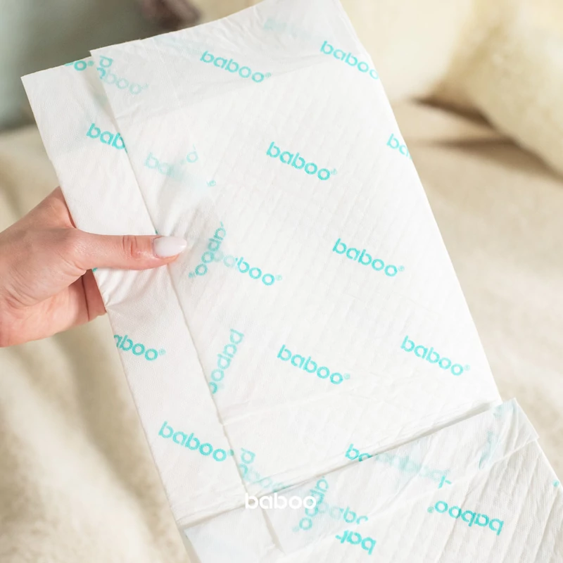 Baboo Eldobható Nedvszívó Pelenkázó Alátét AirComfort, 60x45, 20 db
