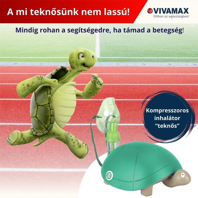 Vivamax Kompresszoros inhalátor "teknős"