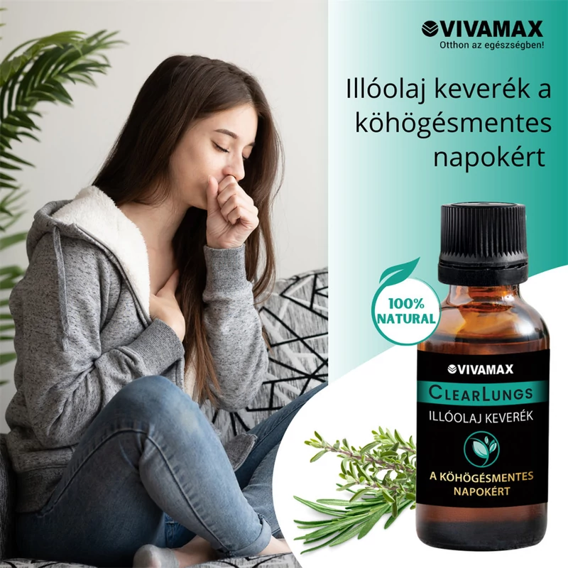Vivamax ClearLungs illóolaj keverék
