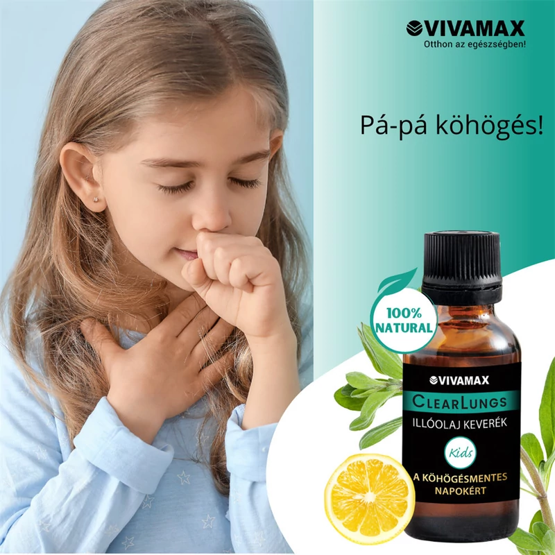 Vivamax ClearLungs "Kids" illóolaj keverék