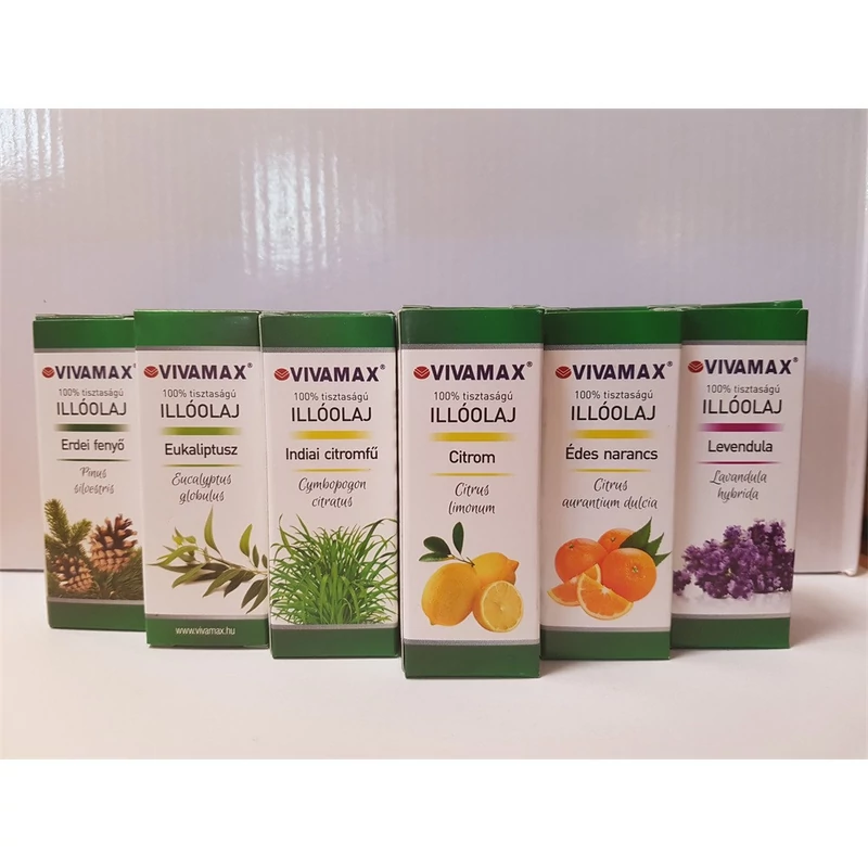 Vivamax Citrom 100%-os tisztaságú illóolaj (10 ml)