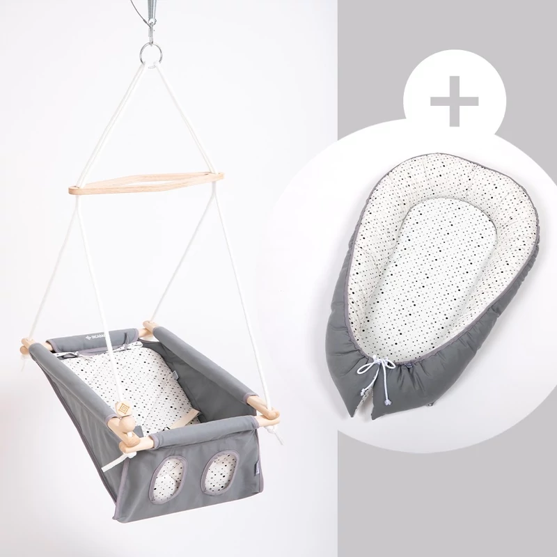 Incababy Babahinta Dotties FW + Incababy Babafészek Dotties + Incababy hintarugó + hintahorog