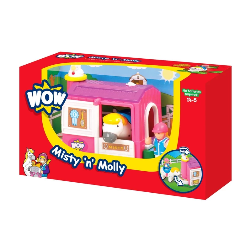 WOW Misty, a ló és Molly, a lovas