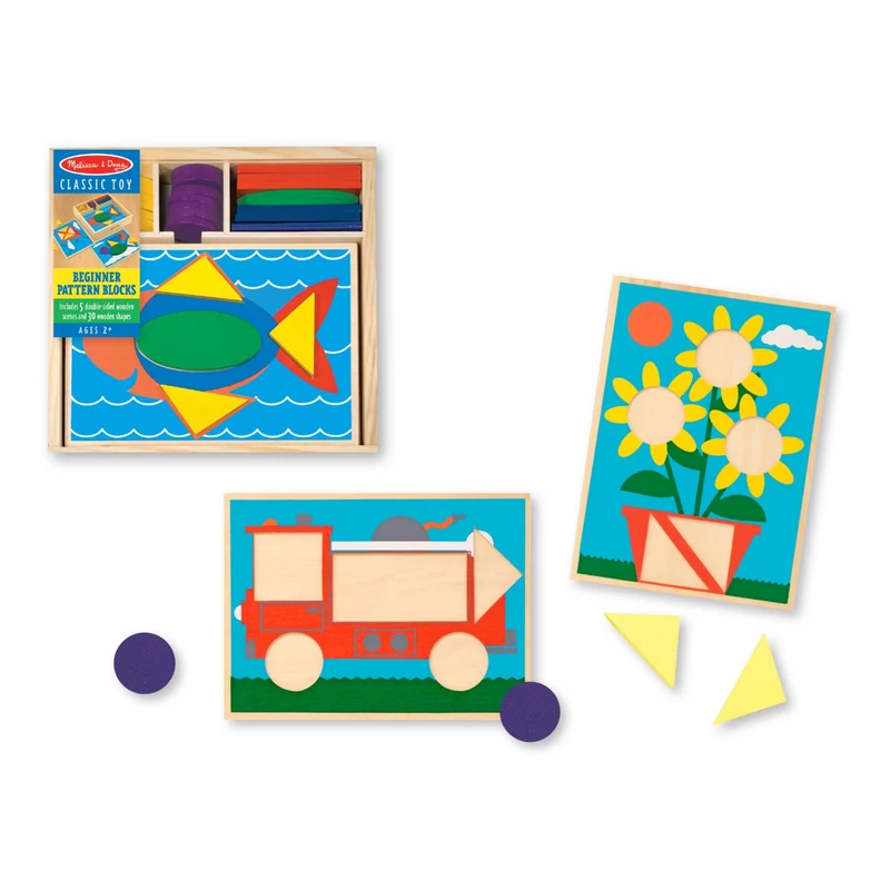 Melissa & Doug Fa készségfejlesztő játék, Formaillesztő