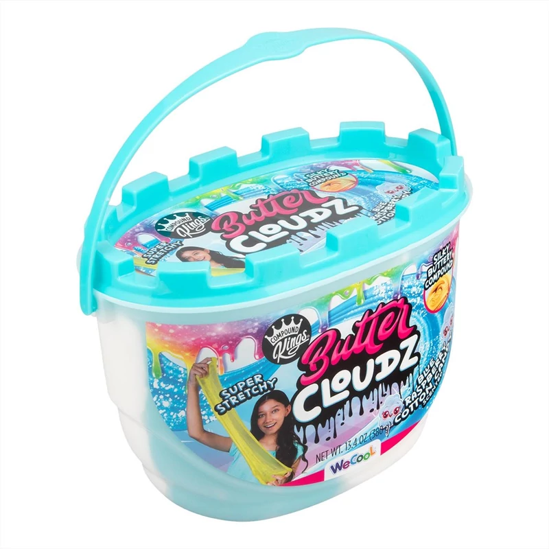 Compound Kings Vajfelhő slime, 380g - kékmálna