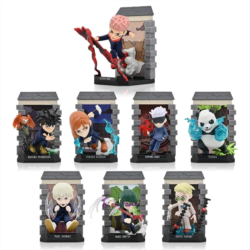 Jujutsu Kaisen meglepetés figura kapszulában