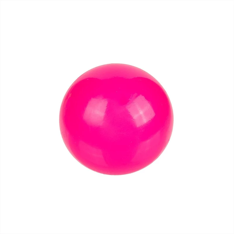 Sötétben világító stresszlabda, 6 cm-es, többféle