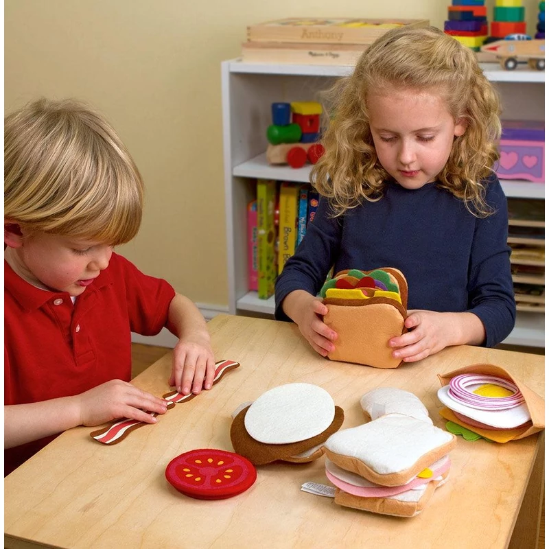 Melissa & Doug Sütés-főzés, Filc szendvics készítő