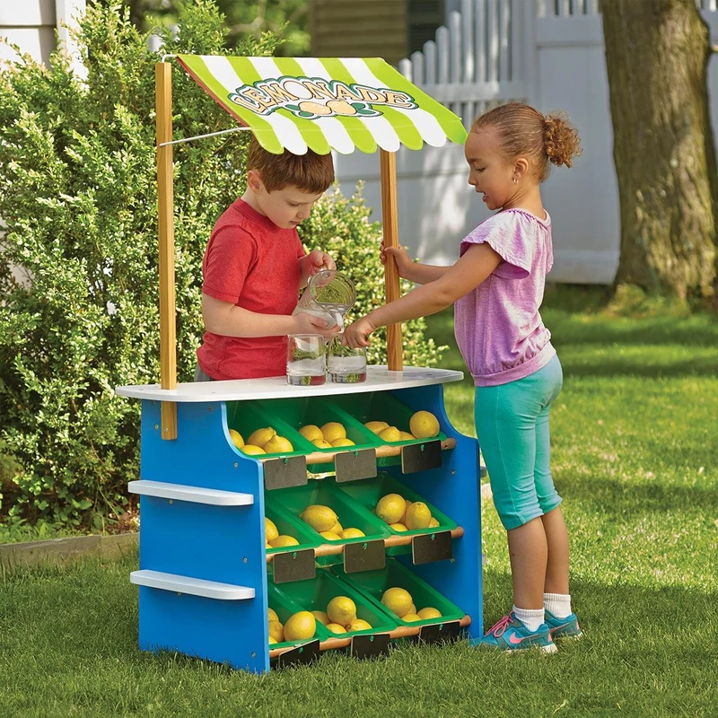 Melissa & Doug Szerepjáték, Gyümölcs és limonádéárus stand