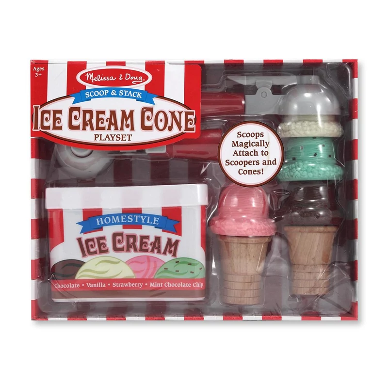 Melissa & Doug Sütés-főzés, Fagyi szett