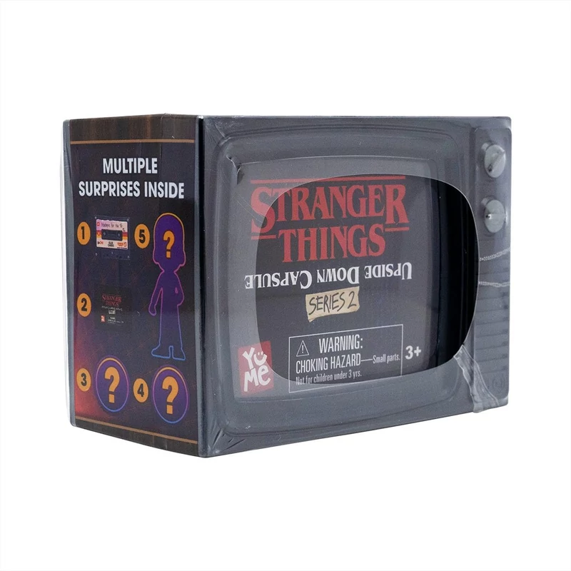 Stranger Things figurák és kiegészítők meglepetés dobozban, 12 féle