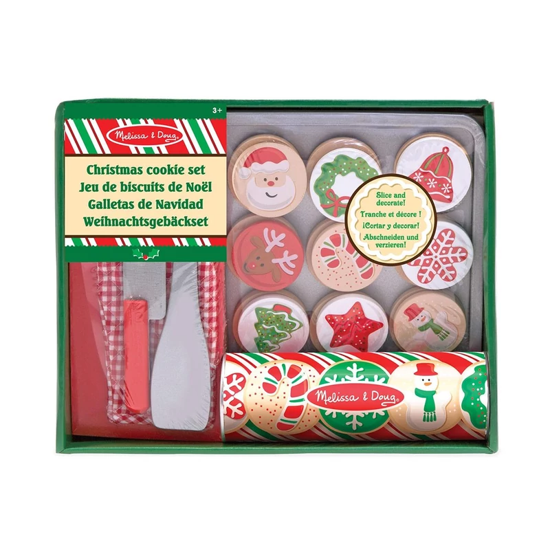 Melissa & Doug, sütés-főzés, karácsonyi süti sütő készlet