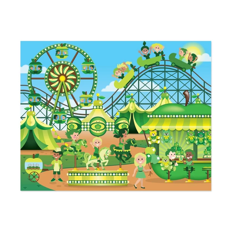 Melissa & Doug Kreatív játék, Illatos matrica készlet, gyümölcsöskert