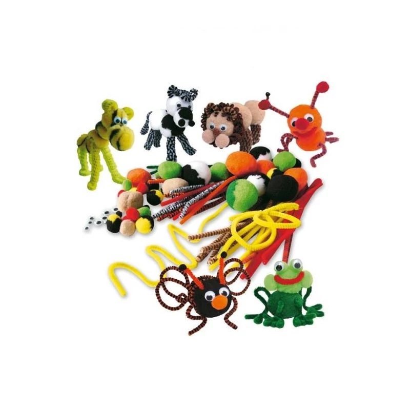 Playbox Pompom állat készítő szett, porciózott csomag