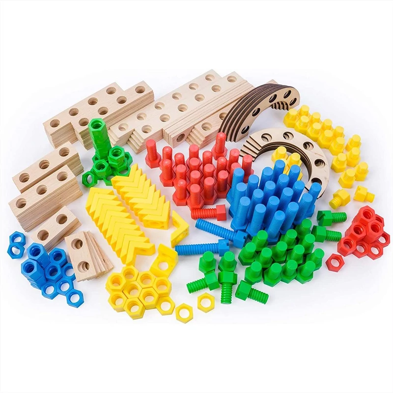 Alexander Toys Contructor Junior - Csináld magad Construction szett - 100 elemes építőjáték