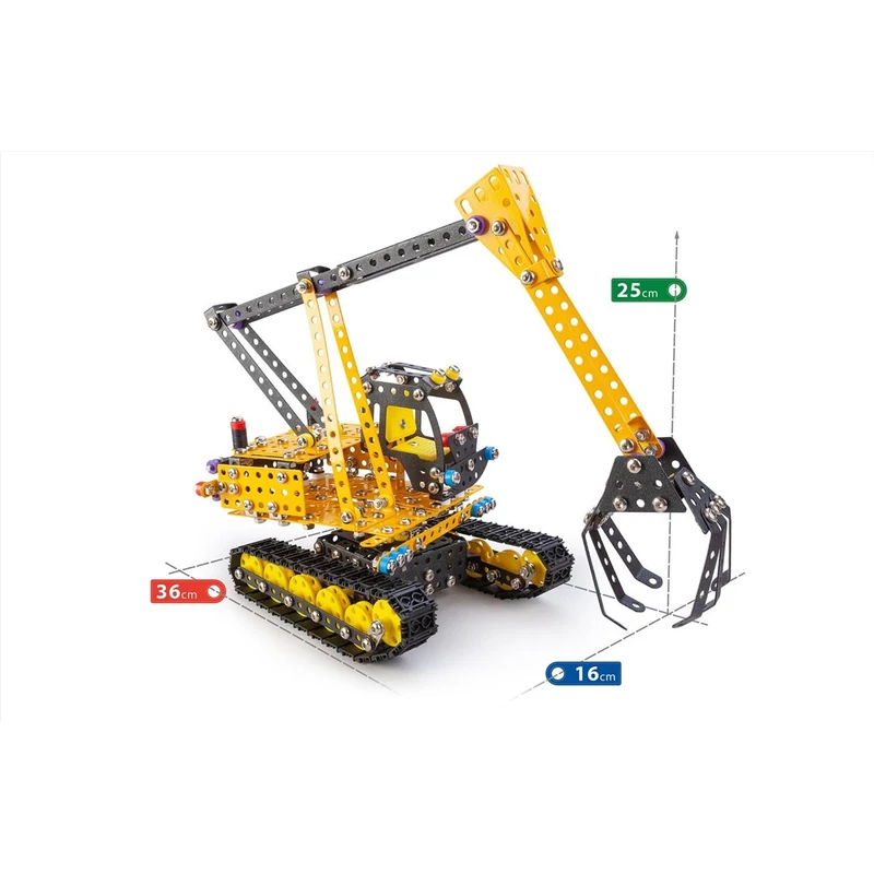 Alexander Toys Constructor Pro - Melman lánctalpas markoló építőjáték