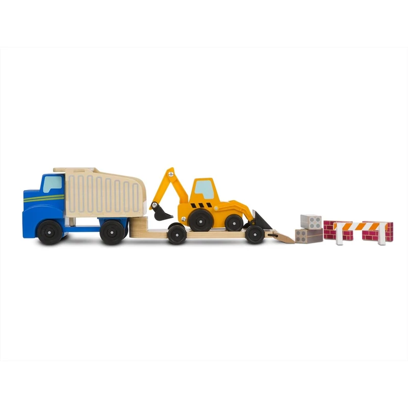 Melissa & Doug Fa jármű, Munkagépek