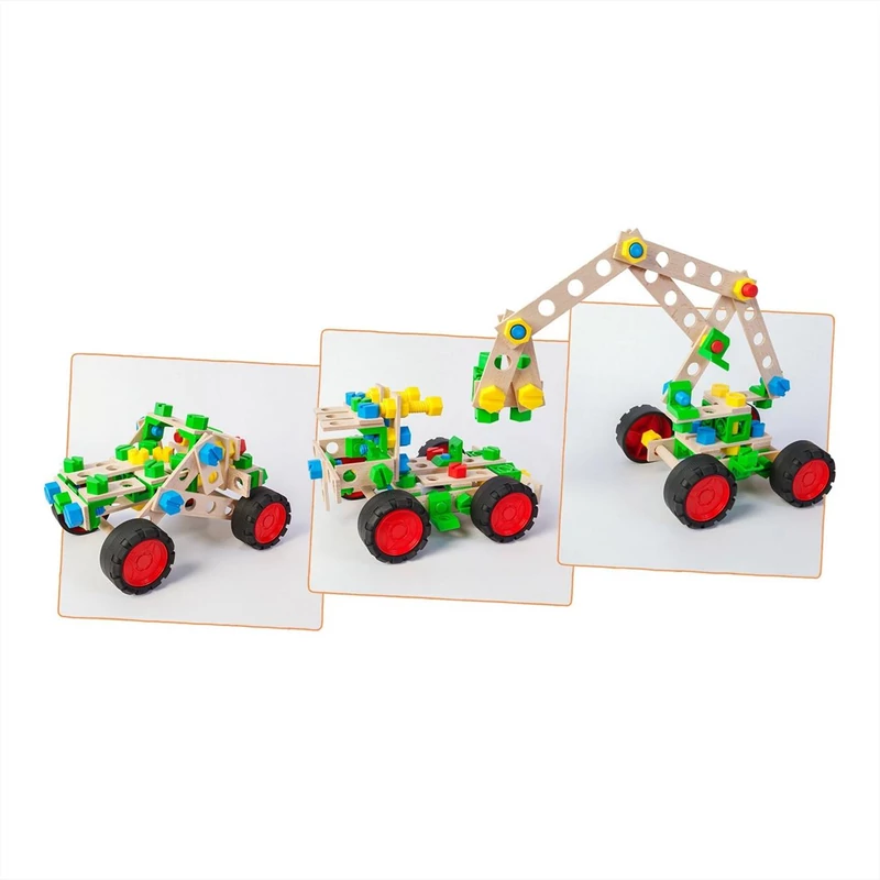 Alexander Toys Contructor Junior 3 az 1-ben - Off-Road Vehicle építőjáték