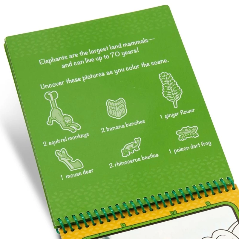 Melissa & Doug Kreatív játék, Rajzolás vízzel, dzsungel
