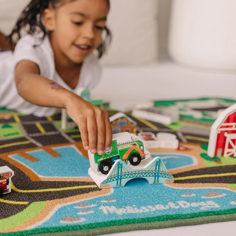 Melissa & Doug játszószőnyeg 112x66 cm, Mancs Őrjárat - Kaland-öböl