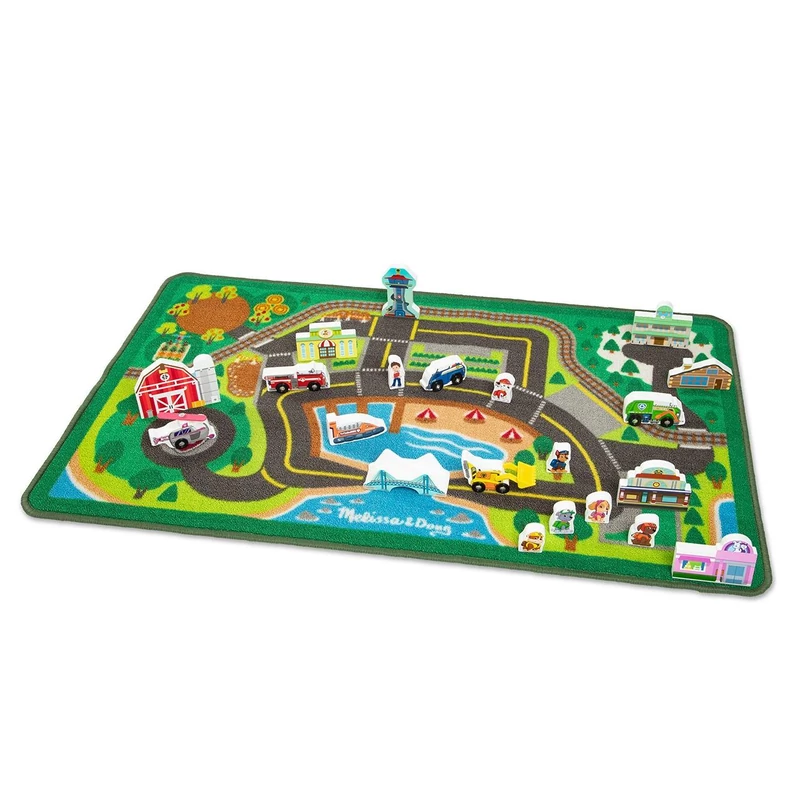 Melissa & Doug játszószőnyeg 112x66 cm, Mancs Őrjárat - Kaland-öböl