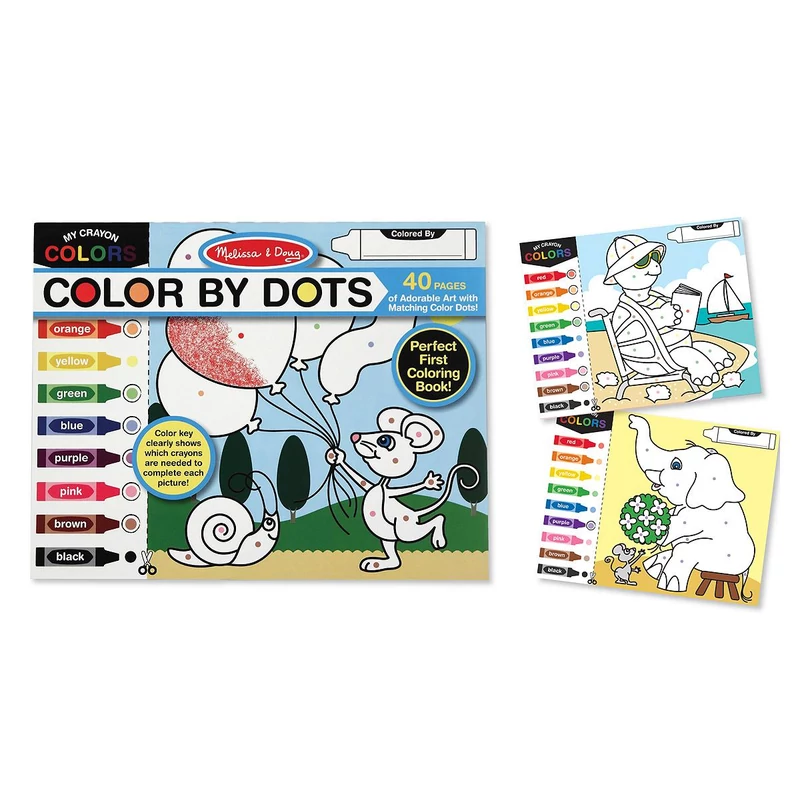 Melissa & Doug Kreatív játék, Színező készlet