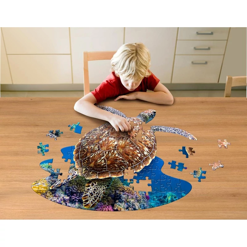 WOW Puzzle junior 100 db - Teknős