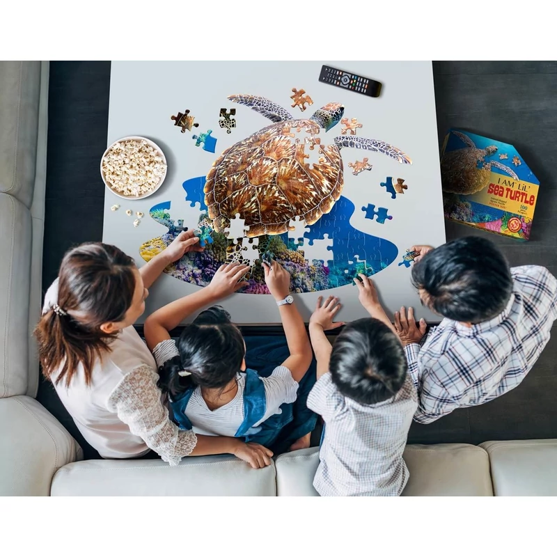 WOW Puzzle junior 100 db - Teknős