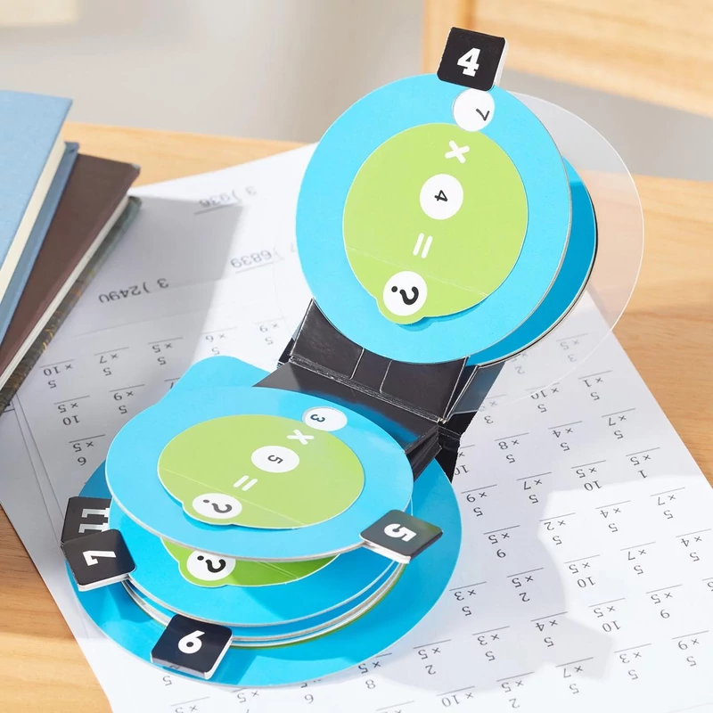 Melissa & Doug, készségfejlesztő játék, számoló korongok, szorzás