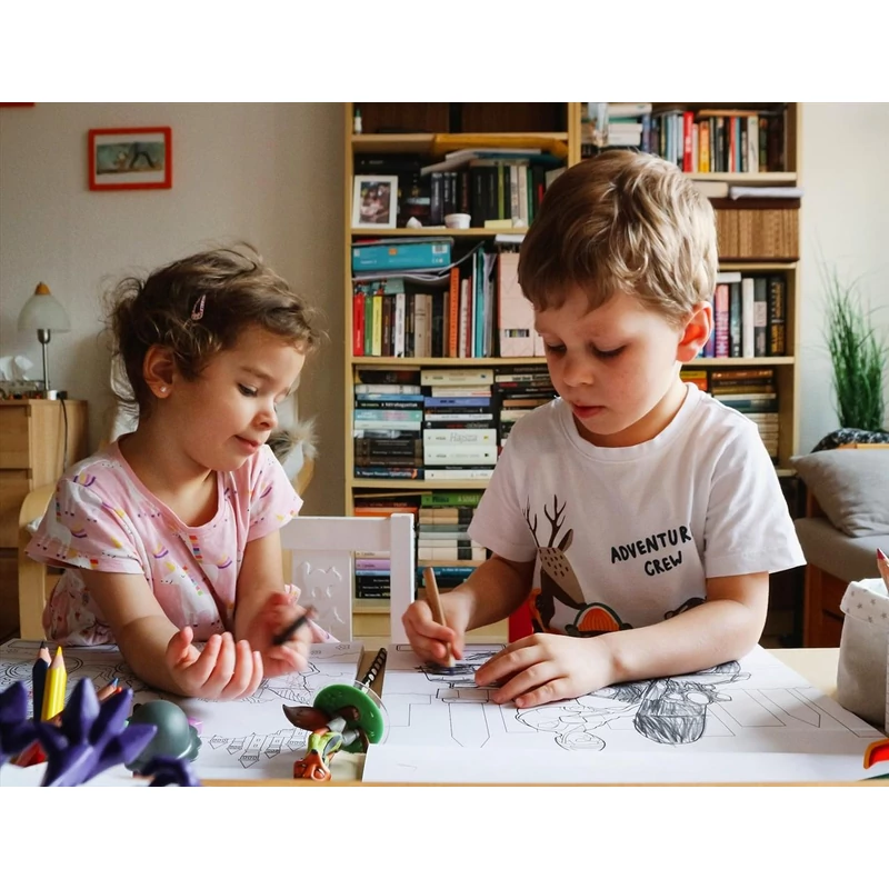 Melissa & Doug Kreatív játék, Jumbo színező, hercegnő és tündérek