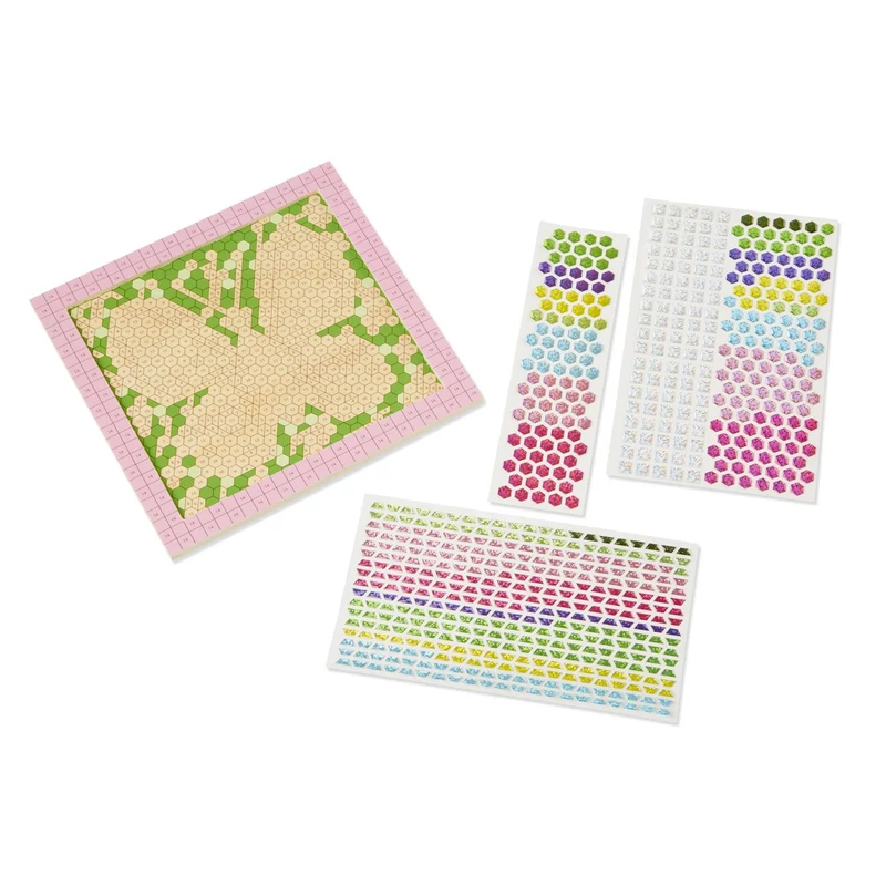 Melissa & Doug Kreatív játék, Számos matrica képkészítő, pillangó