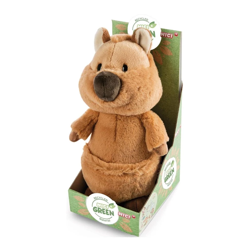 NICI GREEN Wild Friends Mola kurtafarkú kenguru 15 cm plüss, álló