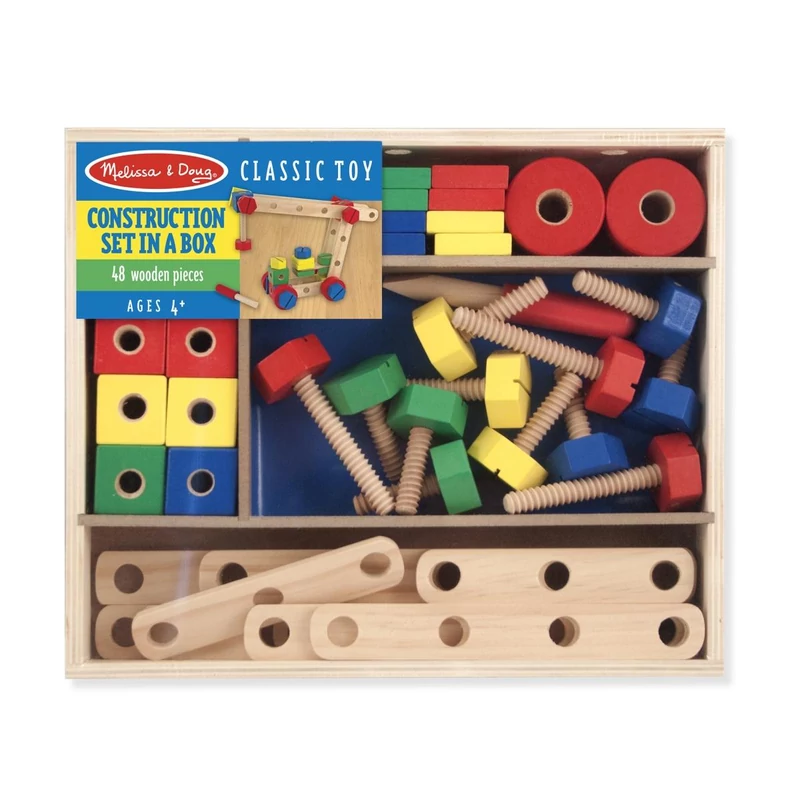 Melissa & Doug Fa építőjáték, Építkezés