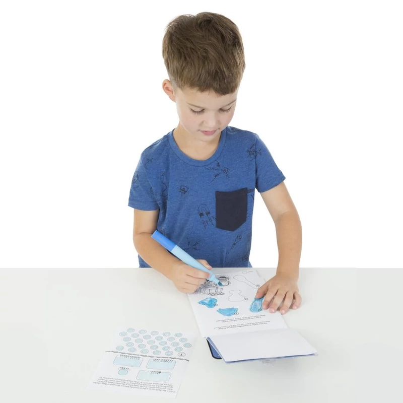 Melissa & Doug Kreatív játék, Varázstoll színező, kiskedvencek