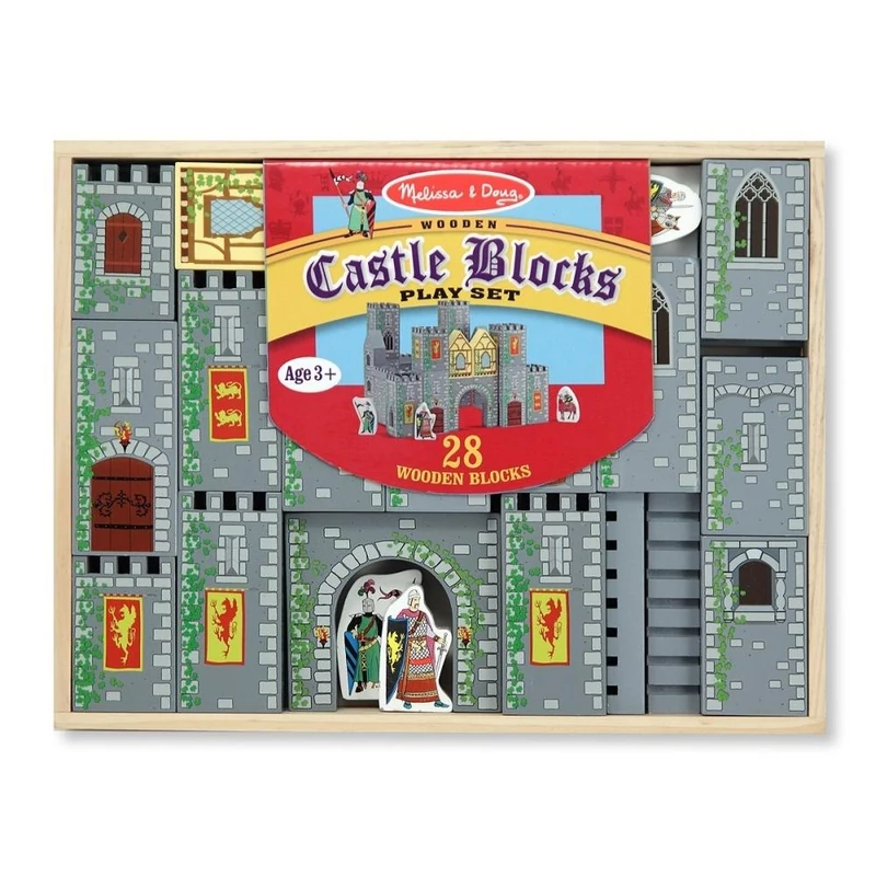 Melissa & Doug Fa építőjáték, Kastély