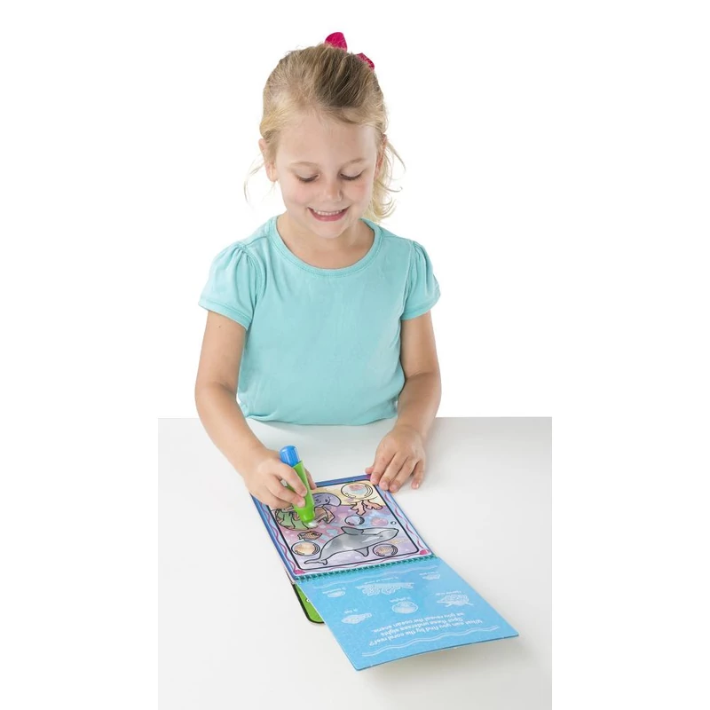 Melissa & Doug Kreatív játék, Rajzolás vízzel, állatok