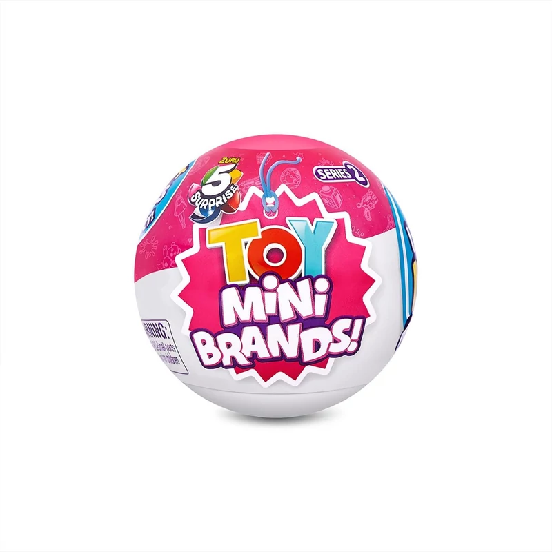 Toy Mini Brands mini játékok meglepetés csomag, 5 db-os