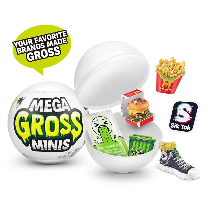Mini Brands mega undik meglepetés csomag, 5 db-os - 3. széria