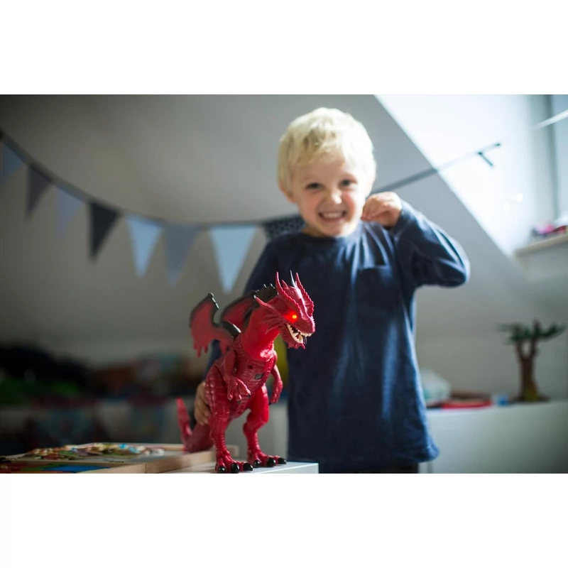 Dragon-i Hatalmas Megasaurus, lépdelő és üvöltő - Sárkány