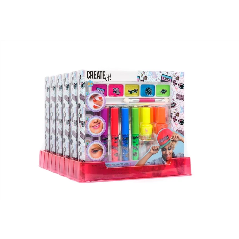 Canenco Create It! Make-up szett neon 7 db-os