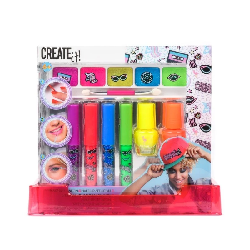 Canenco Create It! Make-up szett neon 7 db-os