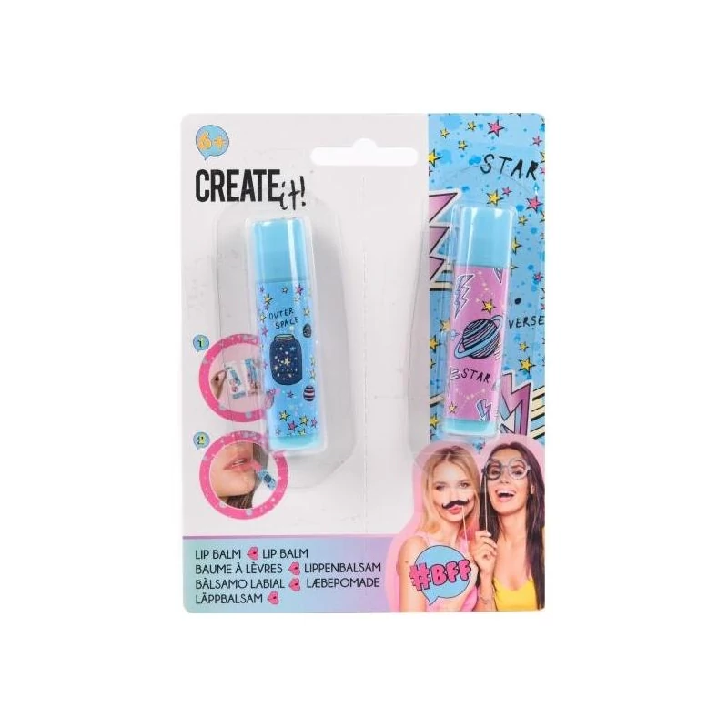 Canenco Create It! Ajakbalzsam 2 db-os szett (2 féle)